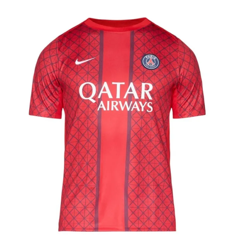 Paris Saint-Germain 2025/26 Pre-Match Trikot - Rot