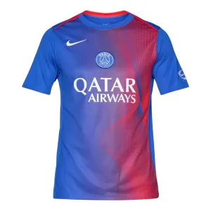Paris Saint-Germain 2025/26 Pre-Match Jersey - Red/Blue