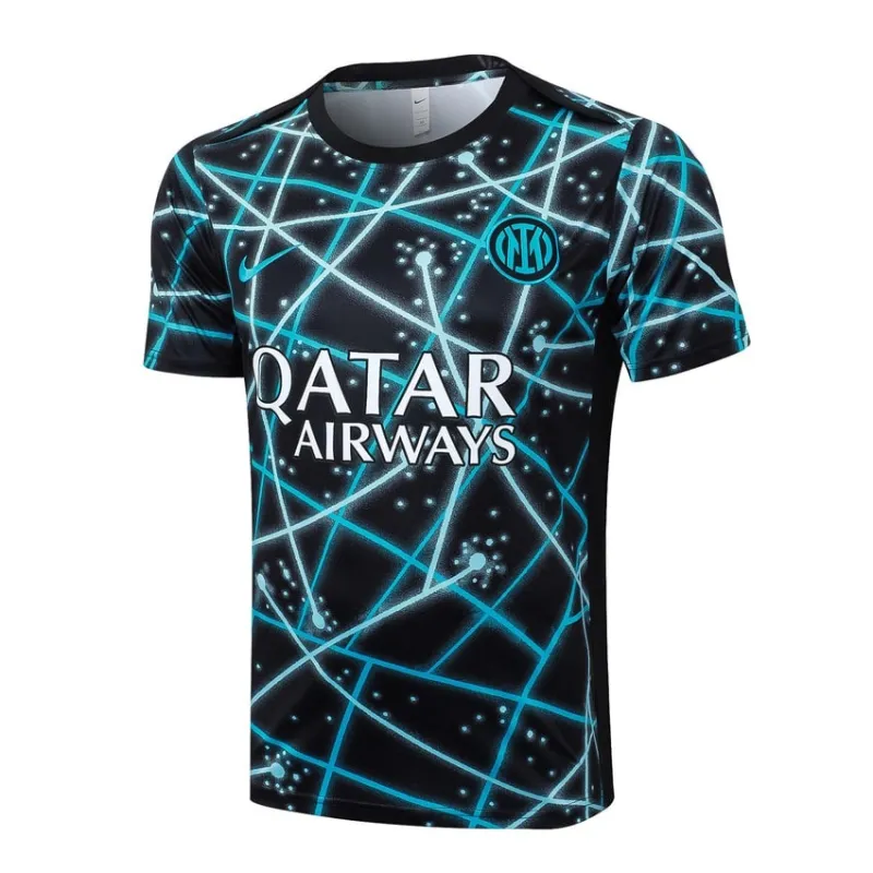 Paris Saint-Germain 2025/26 Maillot d'entraînement + Short - Noir/Bleu