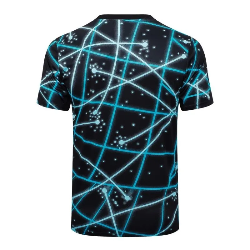 Paris Saint-Germain 2025/26 Maillot d'entraînement + Short - Noir/Bleu