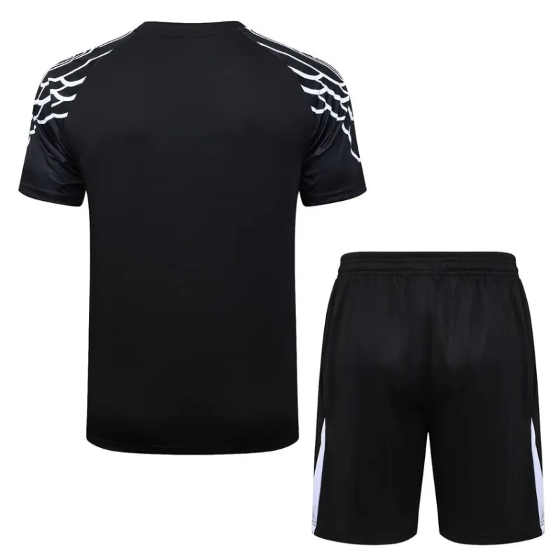 Paris Saint-Germain 2025/26 Camiseta de entrenamiento + Pantalones cortos - Negra