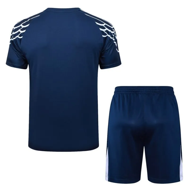 Paris Saint-Germain 2025/26 Maillot d'entraînement + Short - Bleu