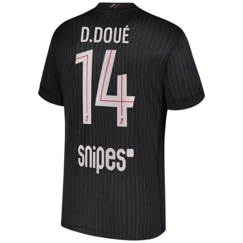 Paris Saint-Germain  D.DOUÉ 2025/26 Kit bambino quarto - Nero
