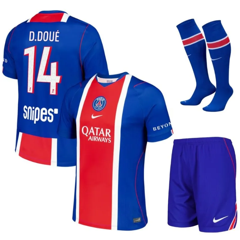 PSG D.DOUE 2026/27 Home Kids Kit