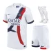 Camiseta PSG Conjunto Infantil Visitante 2025/26 2 Estrellas