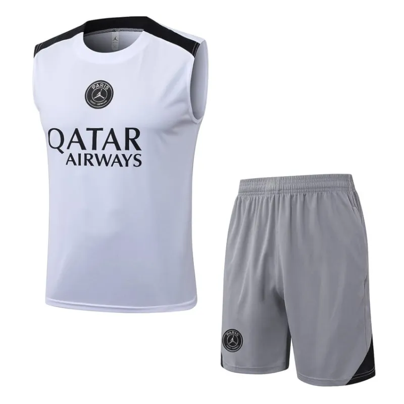 Ensemble Gilet PSG 2026/27 Blanc