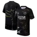 PSG 25/26 Jordan Cinquième Maillot Enfant Night Edition Noir