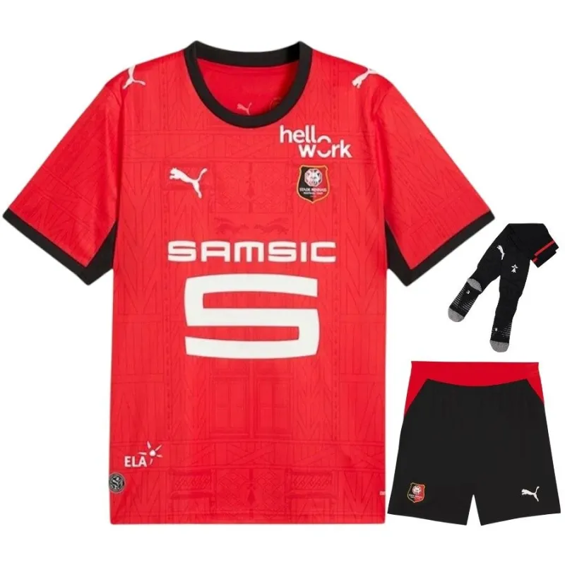 Rennes 2026/27 Home Kids Kit