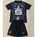 Rennes Kids' Third Jersey and Shorts 2024/25 - Black