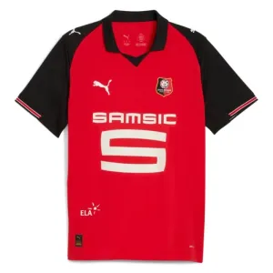 Rennes 2025/26 Home Kids' Jersey - Red