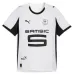 Rennes Maglia Bambino Away 2025/26 + Pantaloncini - Bianco