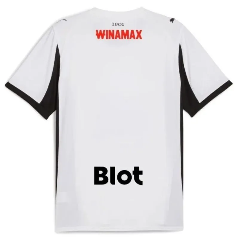 Rennes Maglia Bambino Away 2025/26 + Pantaloncini - Bianco