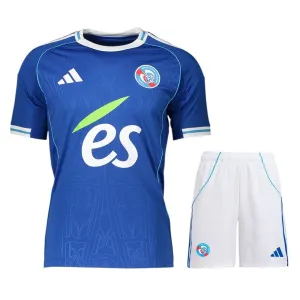 Maglia bambini + pantaloncini in casa del Strasbourg 2025/26 - Blu