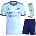 Arsenal 2024/25 Kids' Third Jersey Fan Version Aqua Set