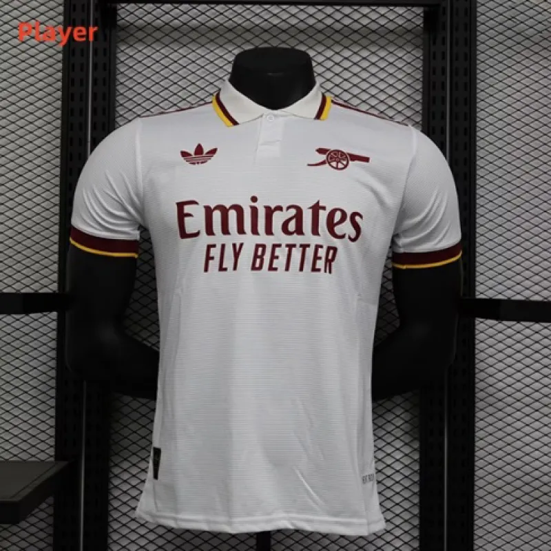 Arsenal 2025/26 Drittes Spielertrikot - Weiß