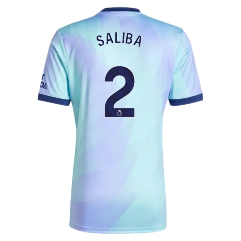 SALIBA Arsenal 2024/25 Third Replica Jersey - Sky Blue