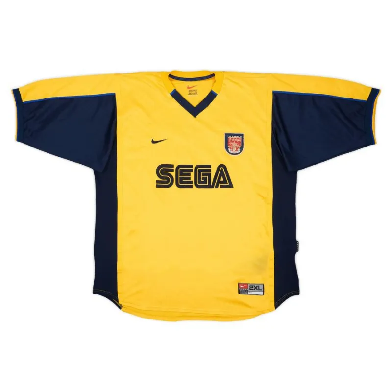 Arsenal 1999/2000 Auswärtstrikot - Gelb
