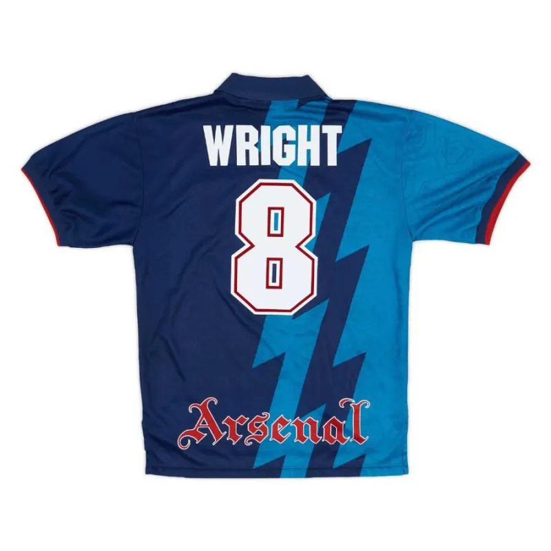 Wright Arsenal 1995/1996 Away Jersey - Blue