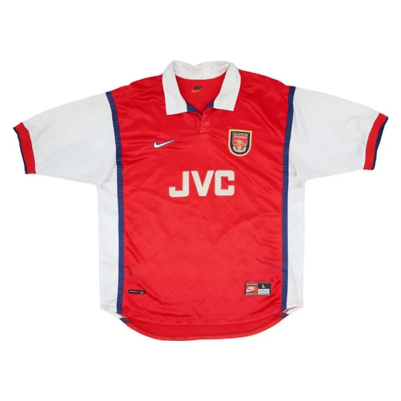 Henry Arsenal 1998/1999 Home Jersey - Red
