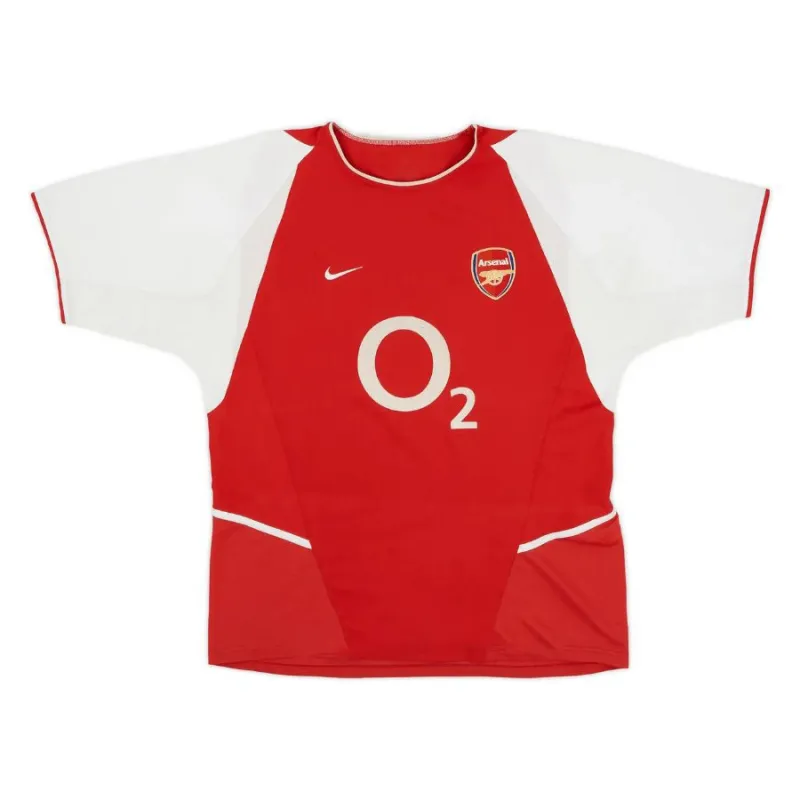 Bergkamp Arsenal 2002/2004 Heimtrikot - Rot