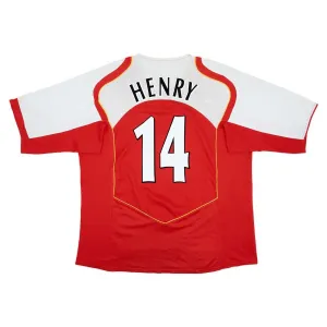 Henry Arsenal 2004/2006 Home Jersey - Red