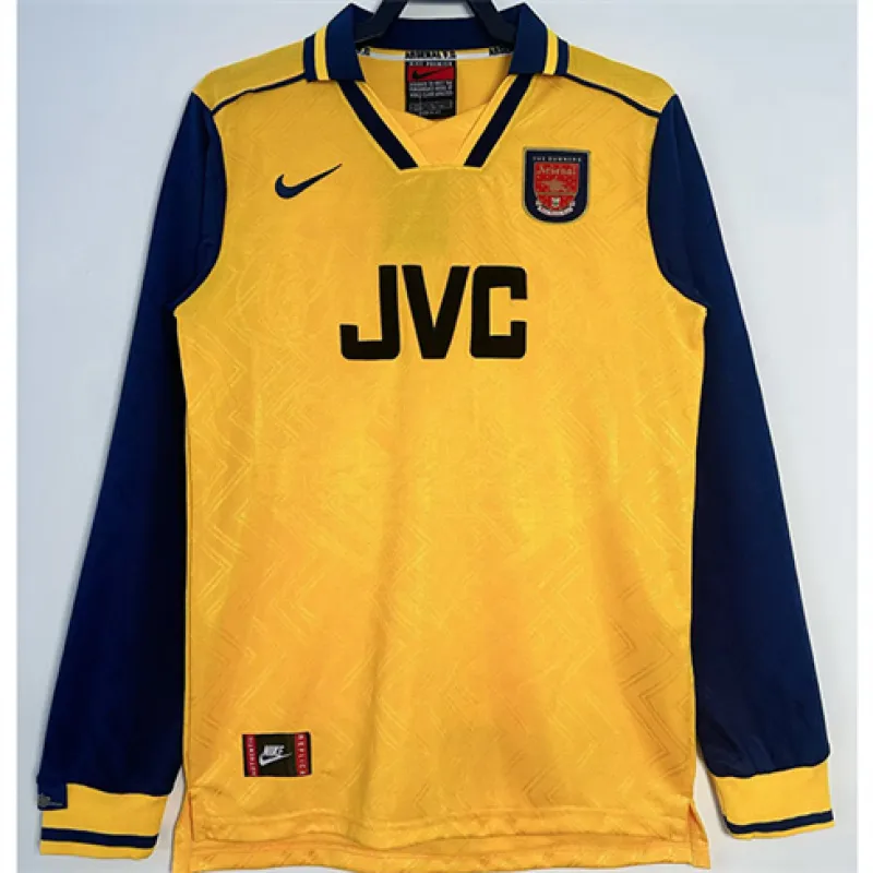 Giacca a maniche lunghe Arsenal 1996 - 97 - Gialla