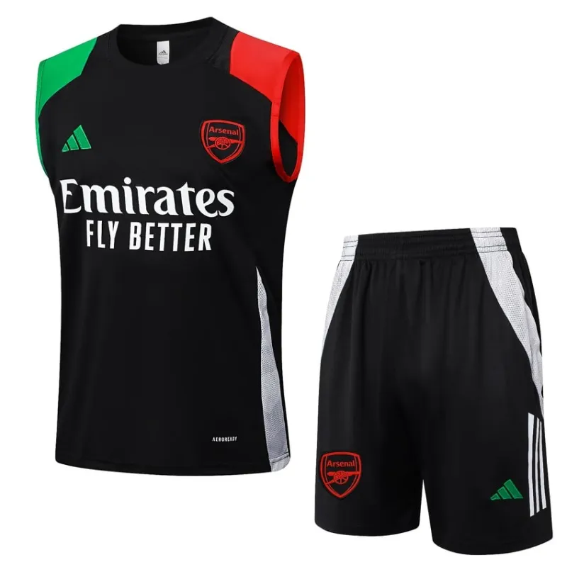 Arsenal 2024/25 Season SHORT Suit - Black
