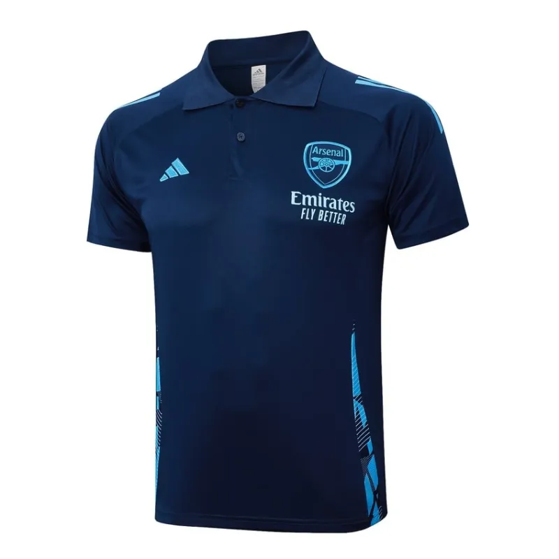 Arsenal 2024/25 Season Polo Shirt Suit - Blue