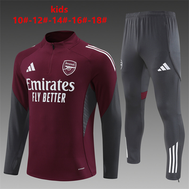 Arsenal 2025/26 Kids Sports Set Red