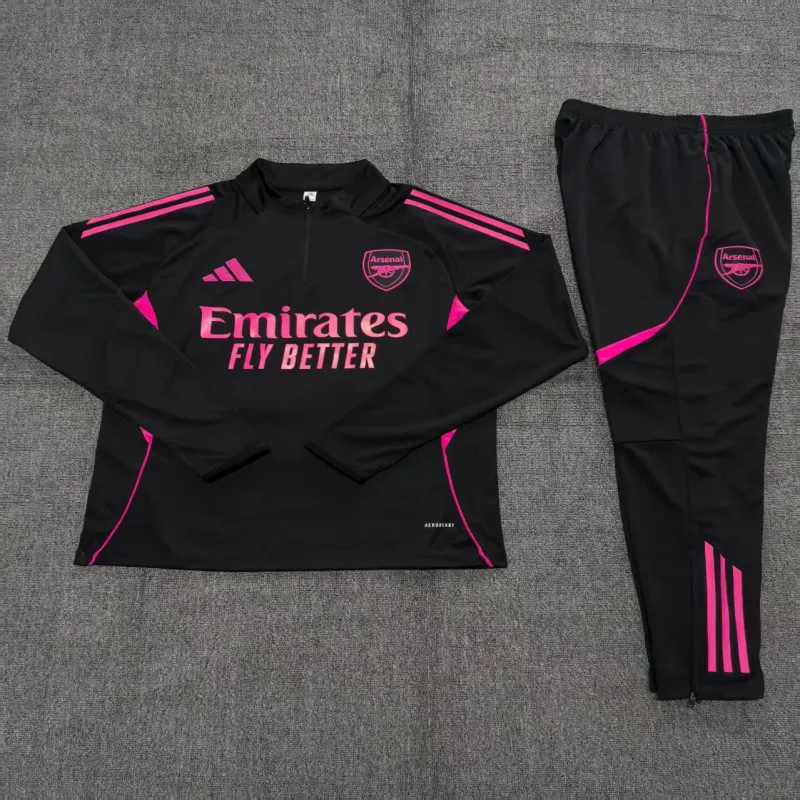 Arsenal 2025/26 Kids Sports Set Black