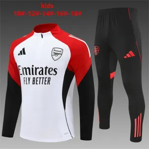 Arsenal 2025/26 Kids Sports Set White
