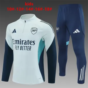 Arsenal 2025/26 Kids Sports Set White