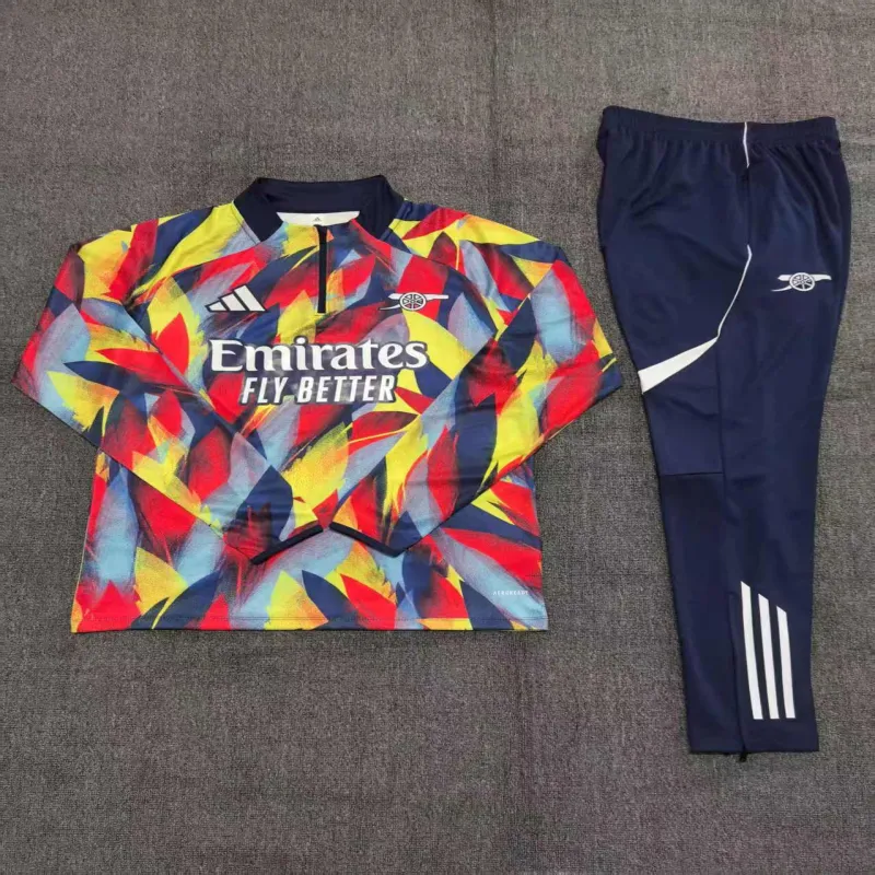 Arsenal 2025/26 Kids Sports Set Red Yellow