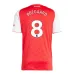Arsenal ØDEGAARD 2025/26 Home Jersey - Red