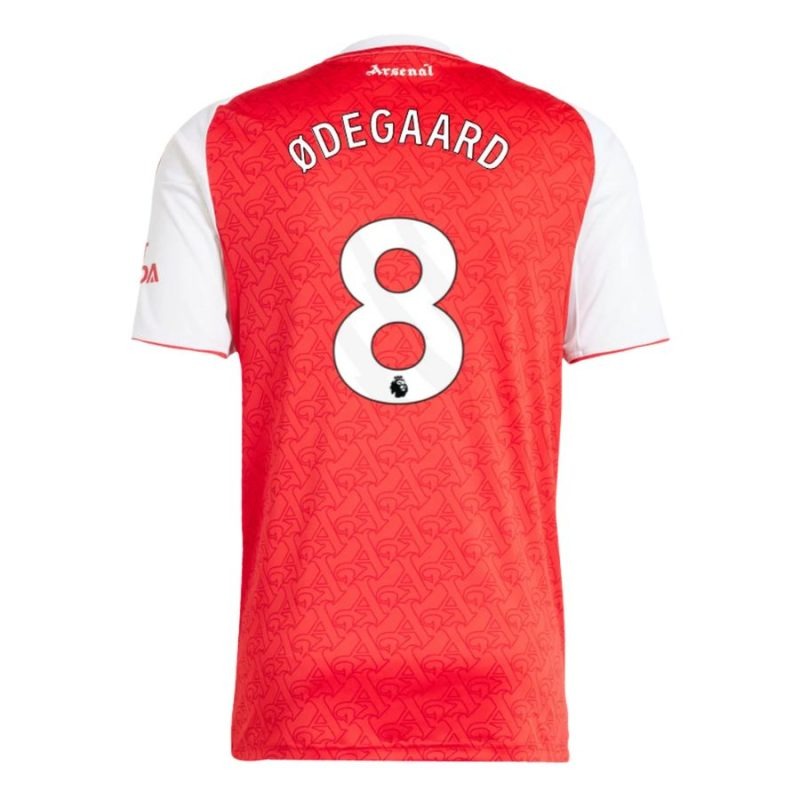 Arsenal ØDEGAARD Kids' Kit 2025/26 Home - Red