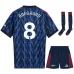 Arsenal ODEGAARD Kids Kit 2025/26 Away - Blue