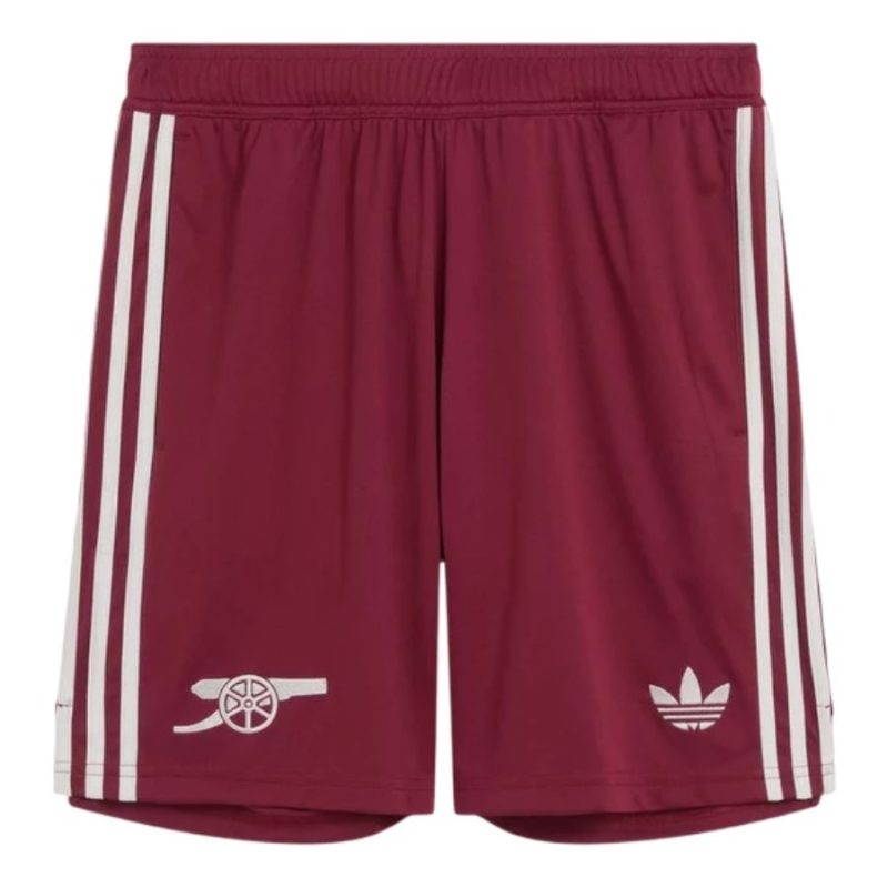 Arsenal 2025/26 Third Shorts - Red