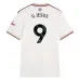 Arsenal G.JESUS 2025/26 Ensemble de troisième maillot pour enfants - Blanc