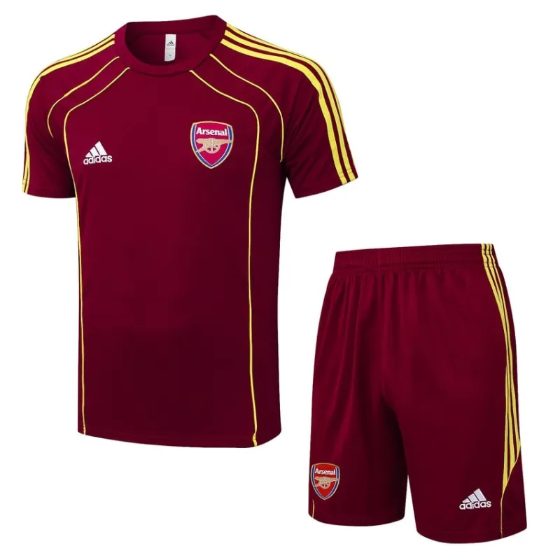 Arsenal 2025/26 Training Jersey + Shorts - Red