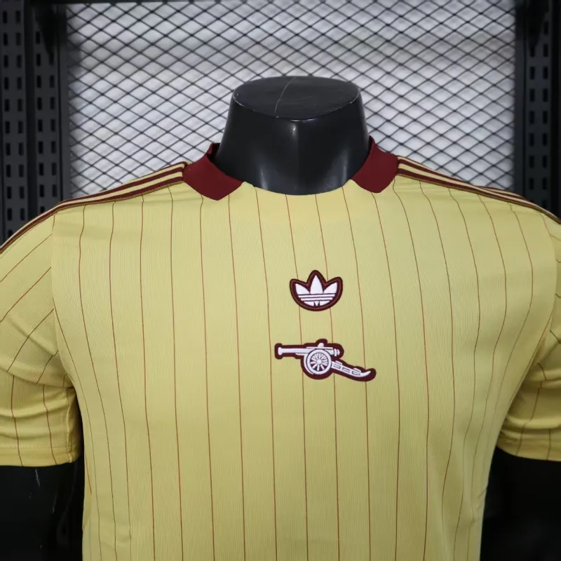 Arsenal 2025/26 Casual Edition Player Jersey - Yellow