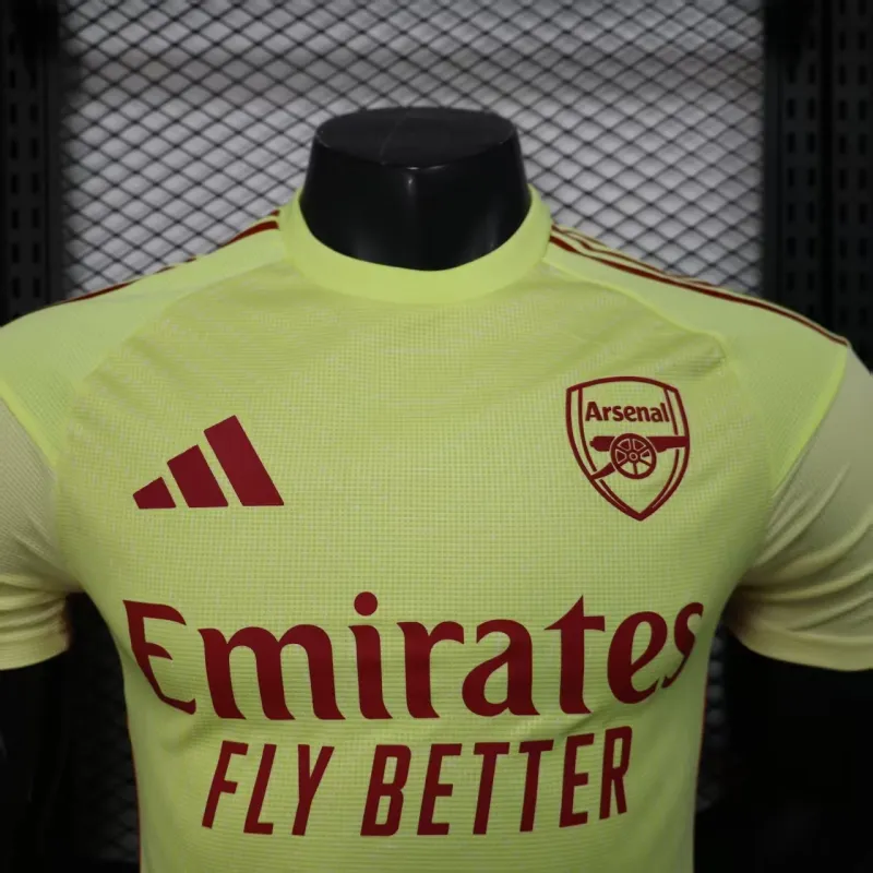 Arsenal 2025/26 Special Edition Player Jersey - Yellow
