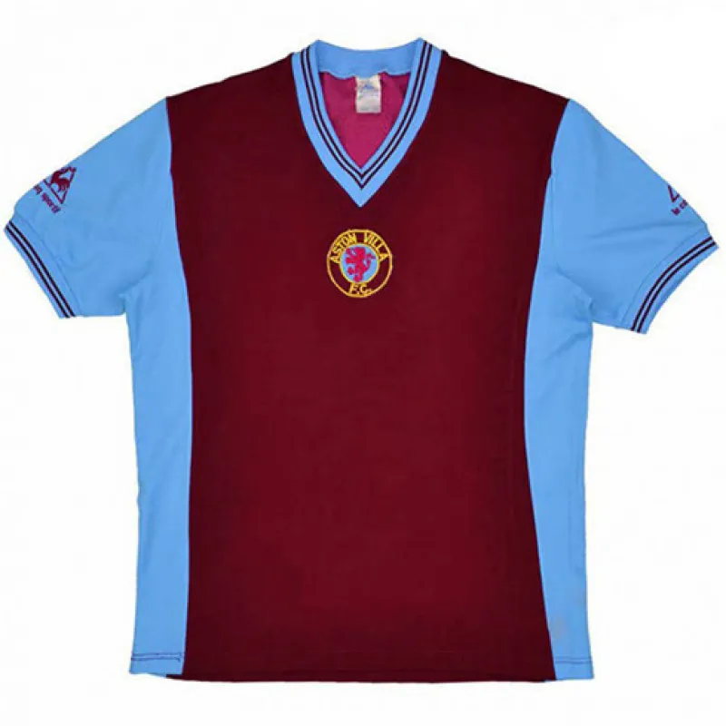 Aston Villa 1981 - 82 UEFA Champions League Home Retro Jersey - Red