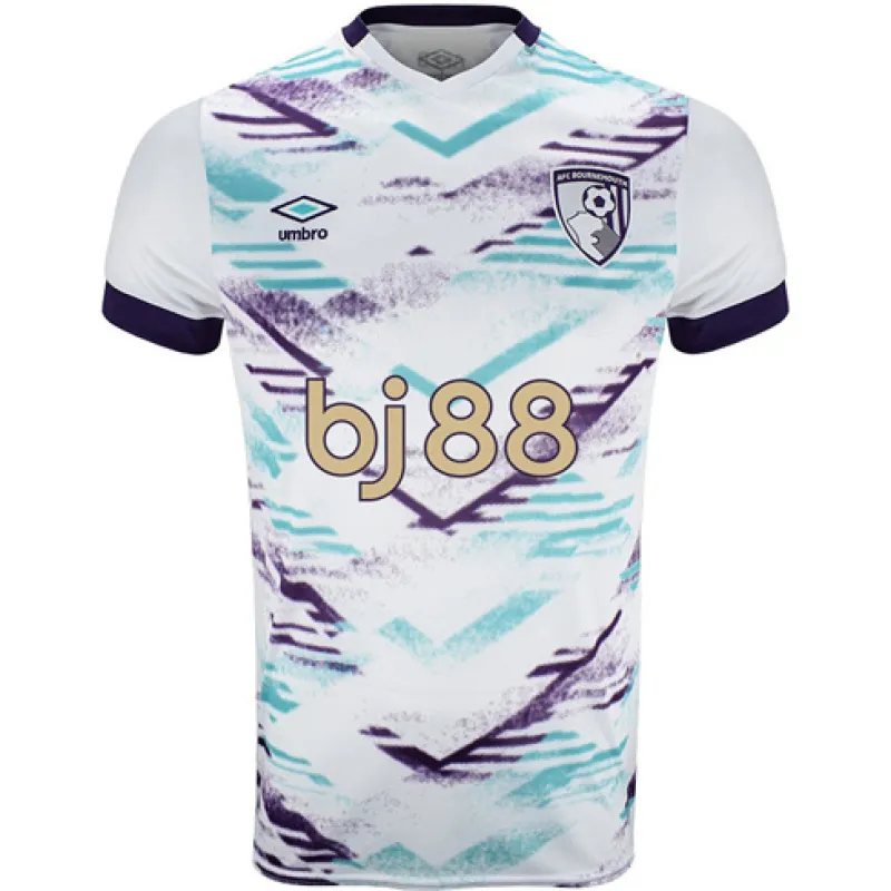 Bournemouth's 2024/25 away jersey - white