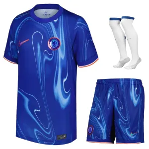 Kit per bambini di casa Chelsea 2024/25 - Blu