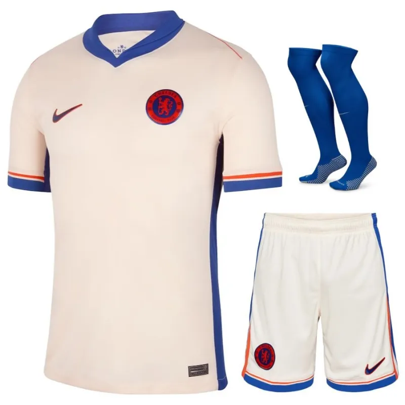 Chelsea 2024/25 Away Kids' Jersey Set - Light Orange