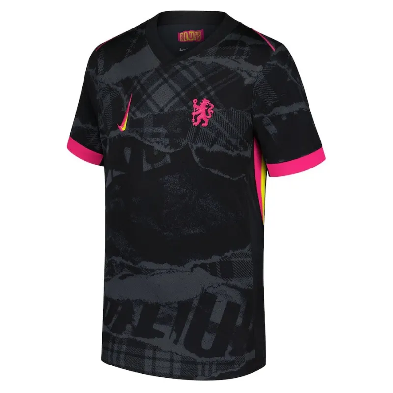 Chelsea 2024/25 Third Kids' Jersey - Black