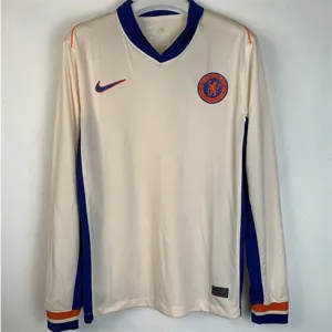 Chelsea 2024/25 Away Long - sleeve Jersey - Light Orange