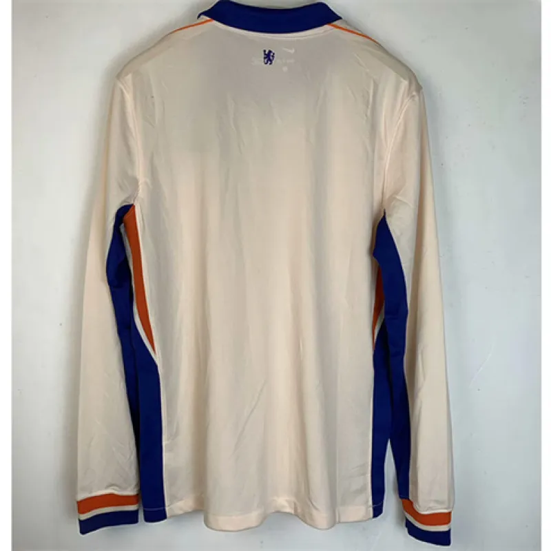 Chelsea 2024/25 Away Long - sleeve Jersey - Light Orange