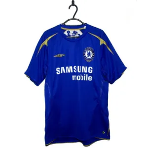 Chelsea 2005 - 06 Home Retro Jersey - Blue