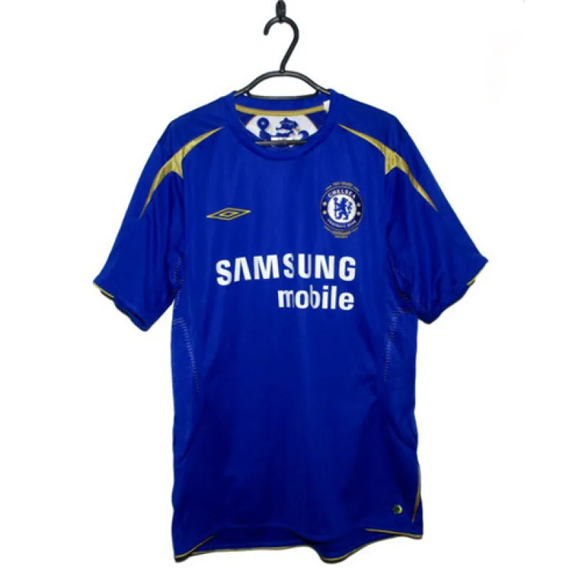 Chelsea 2005 - 06 Home Retro Jersey - Blue